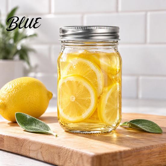 Weithals-Einmachgläser zum Einkochen Glasbehälter mit luftdichtem Deckel Wiederverwendbar Klar Behälter für hausgemachte Marmelade Einfache Reinigung Lagerung Lebensmittel und Fermentation