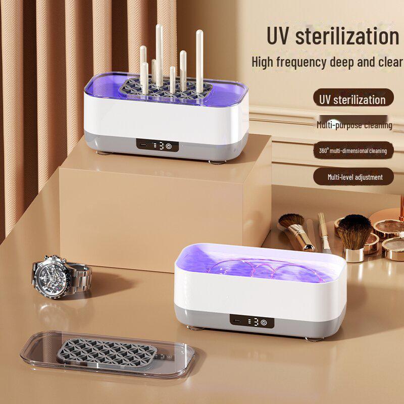 Dobíjecí multifunkční čisticí box na brýle, štětce na make-up, šperky, kosmetické nástroje a kontaktní čočky