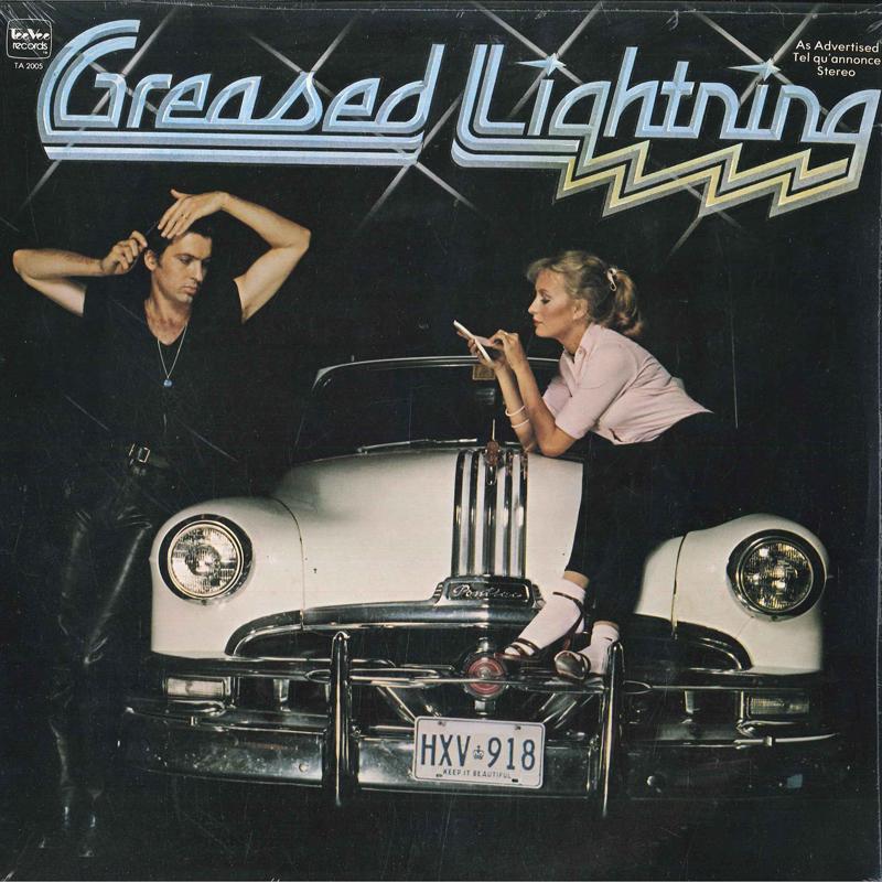 

LP Record VARIOUS - Greased Lightning TA2005 Tee Vee Records Canada Rock