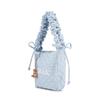 ACCESSOIRES Gathered Shoulder Bag Logo Quilting Blue FREE [Paul & Joe] [Paul & Joe] PJA-B1182 PJA-B1182