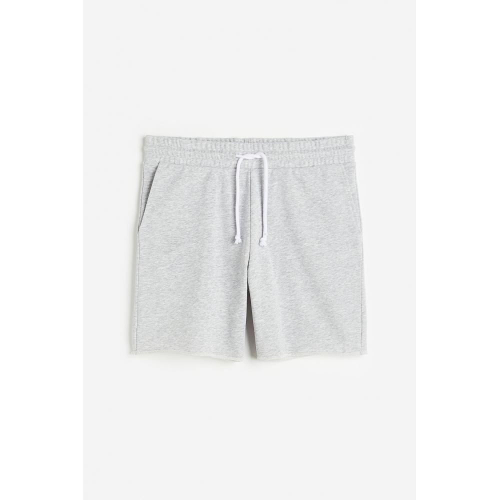 

Спортивные шорты HM Regular Fit Серый Меланж