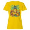 Tropical Pineapple Mango Coconut Women's T-shirt