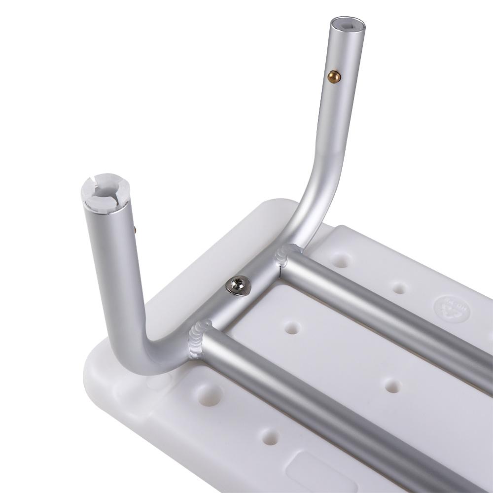 Lightweight Portable Bathroom Stool Drainage Holes Non-Slip Feet Foot Step Stool Sturdy Easy To Assemble Bathtub Chair Elderly