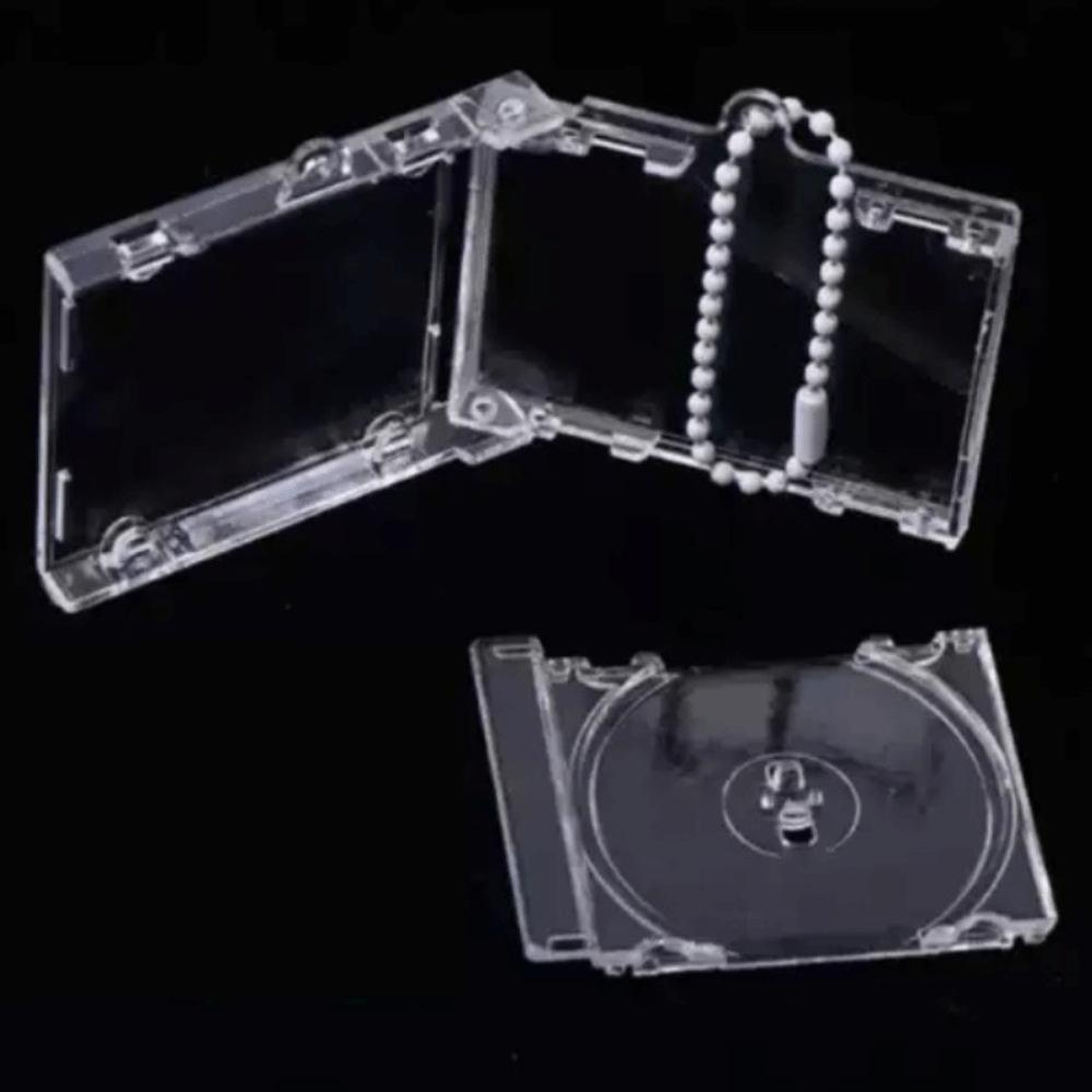 

Mini Size CD Case Pendant Hanging Design DIY Keychains Backpack Hanging Decoration Decoration Use Style1
