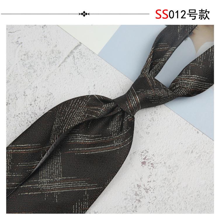 8Cm Tie Men'S Formal Wear Business Work British Professional Wear Hand Hit Work Tooling Vintage Wedding