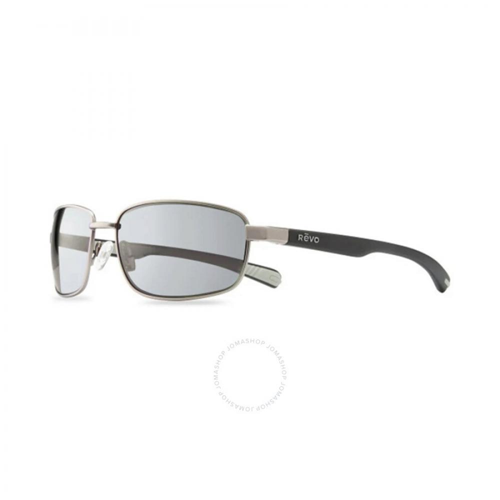 

Revo Shotshell Graohite Polarized Rectangular Men s Sunglasses RE 1017 00 GY 60