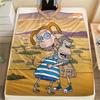 Thornberrys Print Flannel Blanket, High Quality Comfortable for All Seasons, Home Decor, Warmth and Comfort