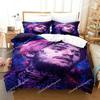 3D Print Rapper Lil Peep Bedding Set Duvet Cover Bed Set Quilt Cover Pillowcase Comforter King Queen Size Boys Adult Bedding Set