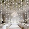 3METERS/4M DIY Paper Glitter Paper Decoration Banner Hanging From The Ceiling, Stars, Moon, Lanterns, Flower Hanging Decoration