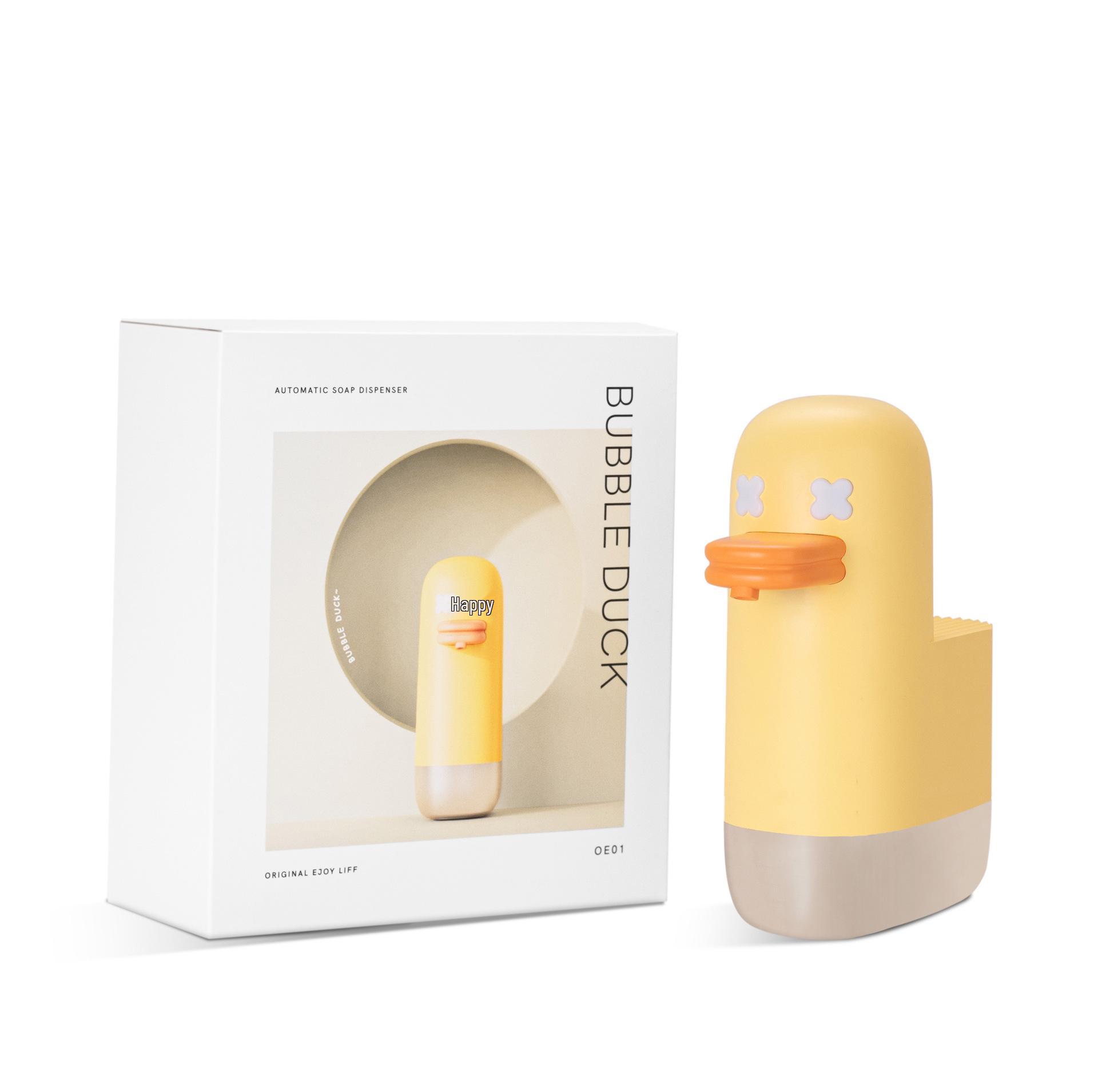 

Автоматическая мойка рук Пузырьковый утенок : Милый пенный дозатор для мыла для детей