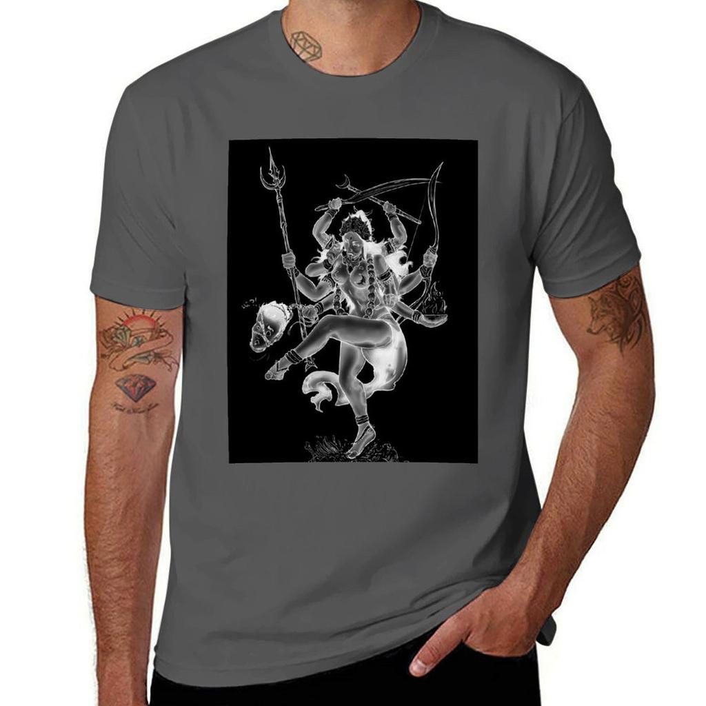 Kali Goddess Of Time Death And Doomsday Tshirt T Shirt Unisex Cotton T Shirts For Unisex Pack White Tshirt