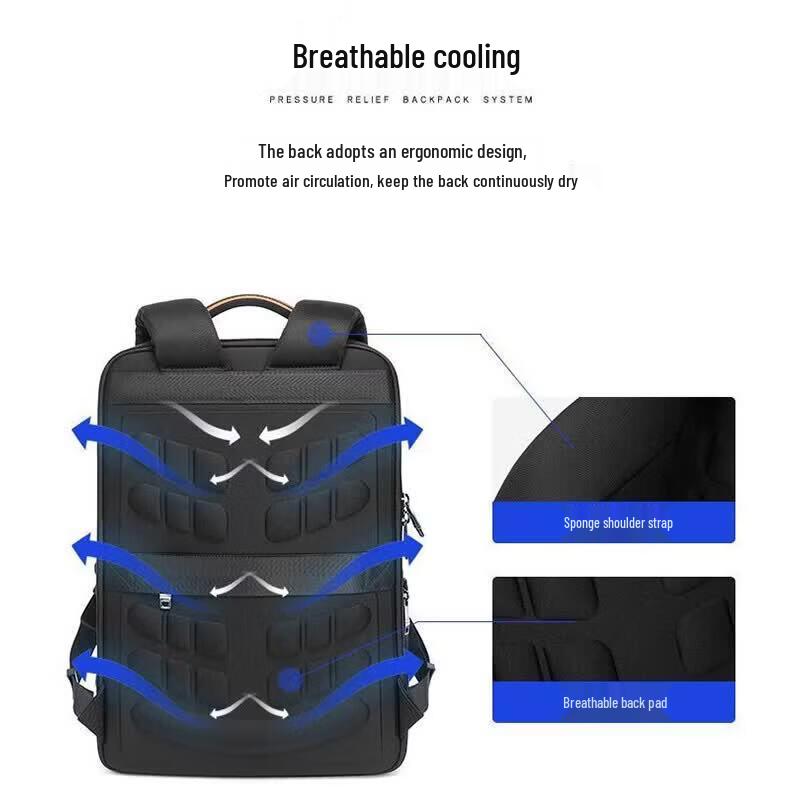 Hengyuanxiang Lance Business Backpack
