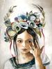 5D DIY Diamond Mosaic Butterfly Full Drill Square Girl Diamond Embroidery Flower Needlework Mosaic Art Decor For Home