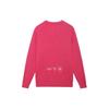 Li Ning Sweaters Unisex Rose Red Crew Neck Moderate Base Layer AMBT039-3