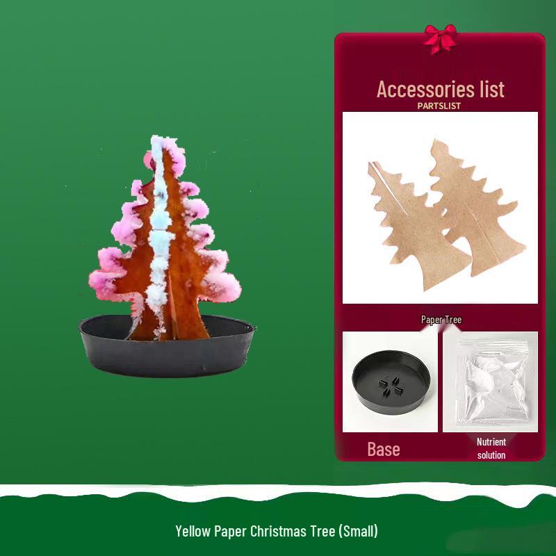 Волшебная цветущая рождественская елка Сделай сам Научная игрушка Подарок для детей