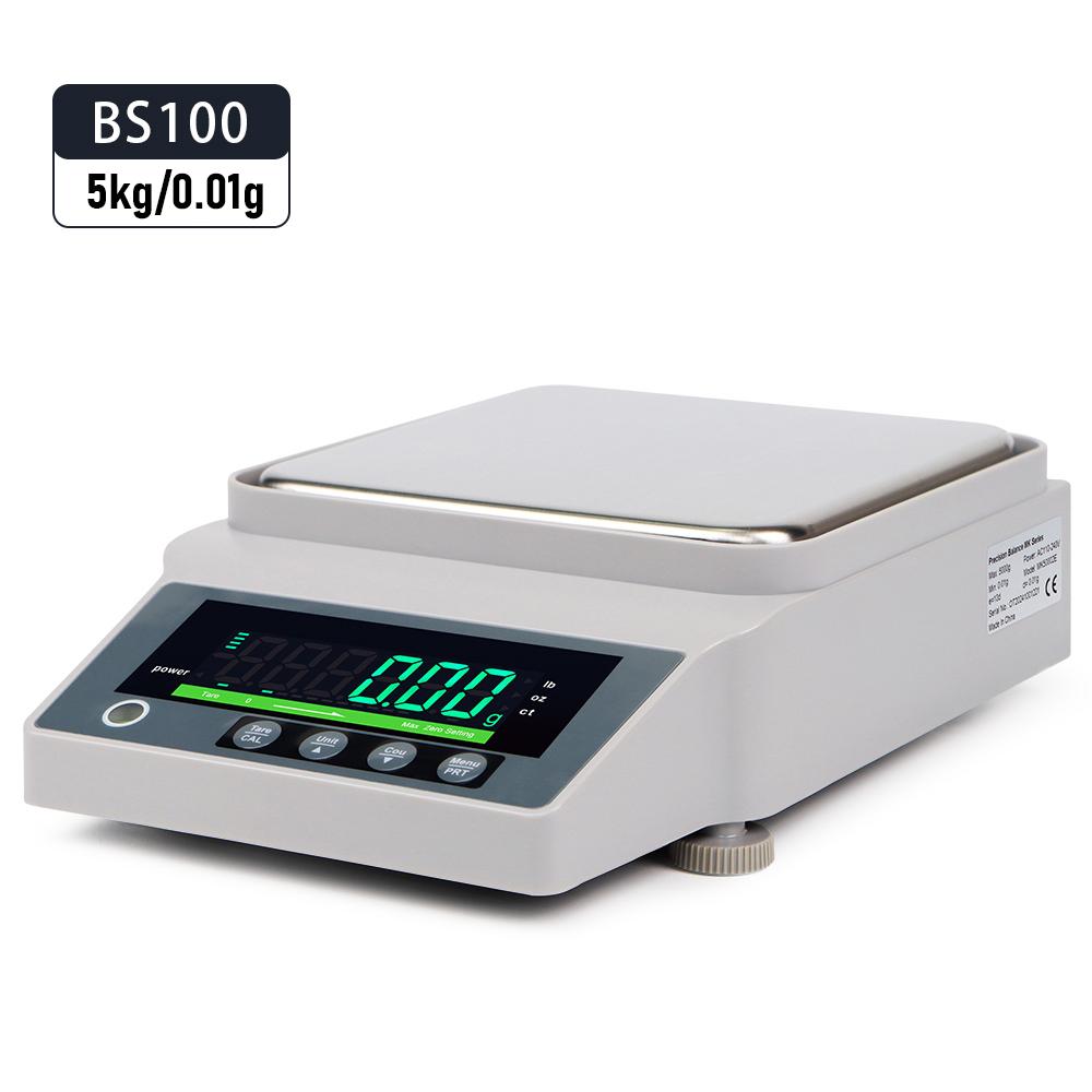 

Analytical Balance 1Kg 0.01g/10Kg 0.1g/5Kg 0.01g Electronic Balance Scale LCD High-precision Household Kitchen Scale EU Plug