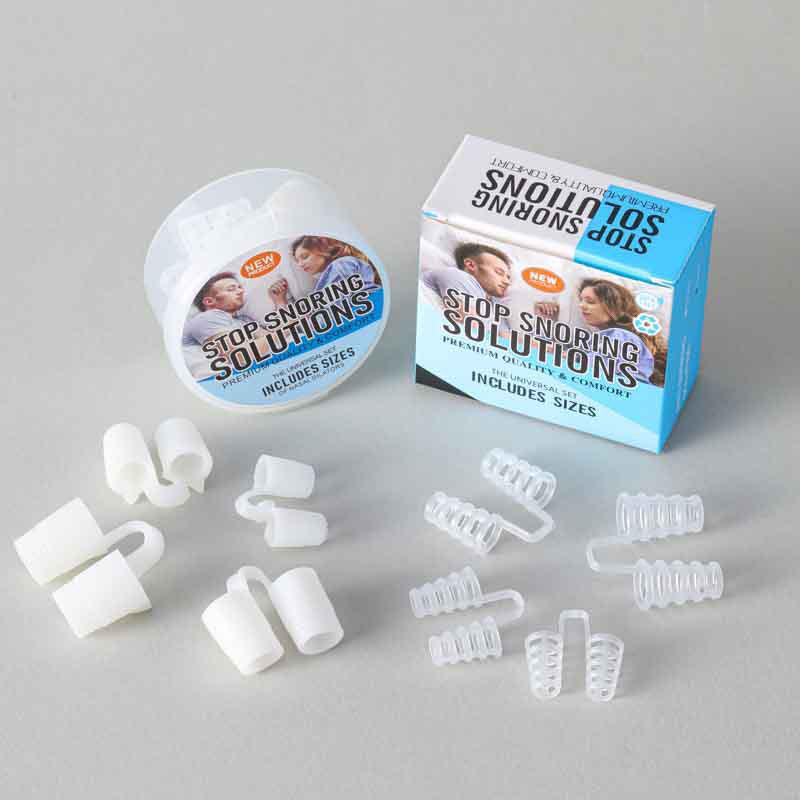 

Anti-Snoring Invisible Nose Clip - Nasal Congestion Relief & Sleep Aid Device