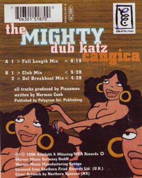 

12inch Record MIGHTY DUB KATZ Cangica 0630151870 Eye Of The Stor 1996 Germany Dance Electronica Used