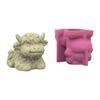 Succulent Planter Mold Crafting Mould Flexible Vase Molds Calf Shape Flowerpot Mold Suitable for Handmade Flowerpot