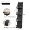 Modern Minimalist Storage Organizer With Multilayer Compartments For Bedroom Use