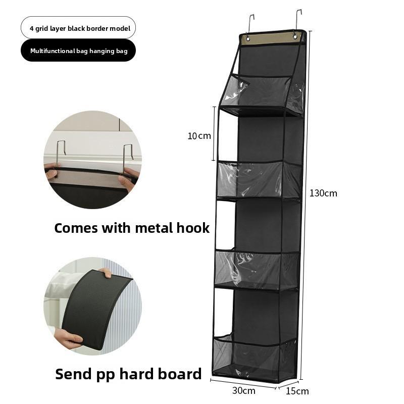 Modern Minimalist Storage Organizer With Multilayer Compartments For Bedroom Use
