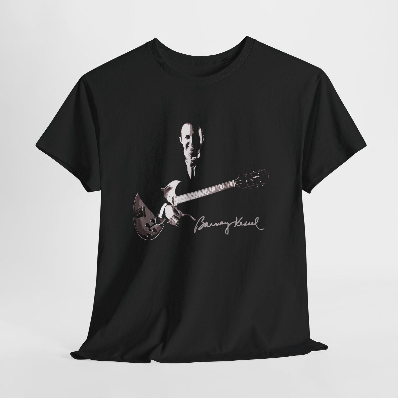 Barney Kessel Jazz Guitarist Tee | Vintage Jazz Guitar Music Shirt 2XL