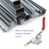 Iron Galvanized Push Pull Latch Clamp Quick Fixed Action Holding Latch Clamp  For Woodworking