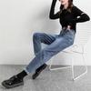 2022 Winter Korean Stytle Fashion Keep Warmhigh Waist Comfortable Loose Casual Denim Pants Warm Fleece Harajuku Streetwear Jeans