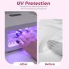 100Pcs U-Shape Nail Polish Stickers Reusable Anti-Overflow Tape  Nail Art Tools