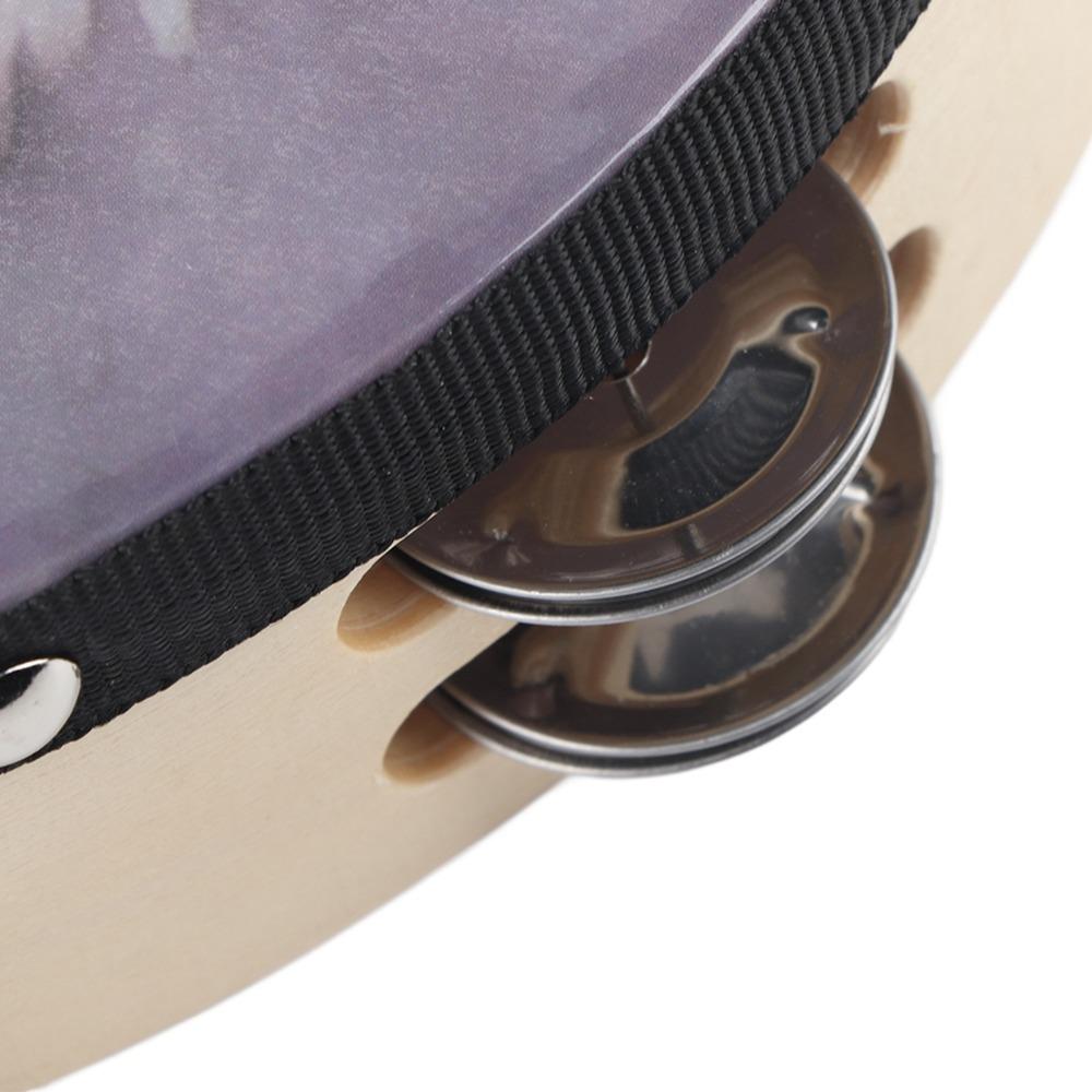 Dove pattern decoration Hand Drum Percussion Instrument Early childhood music training