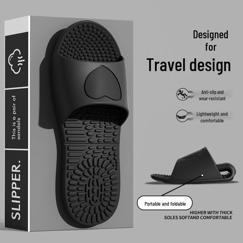 

2025 Портативные Складные Нескользящие Дорожные Тапочки для Мужчин и Женщин - Мягкие и Одноразовые, Идеальны для Командировок и Гостиниц. Size 39-40