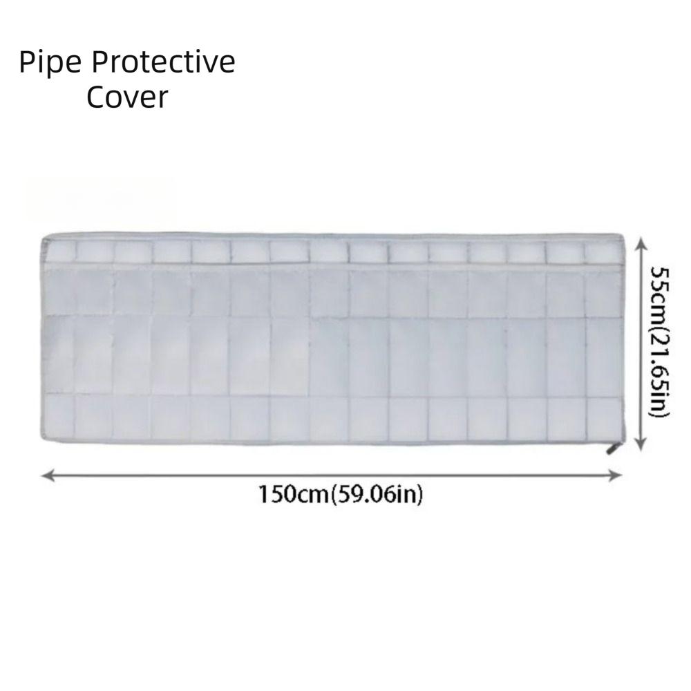 Easy Installation Design Insulated Hoses Duct Cover AC Duct Insulation Wrap Home Cooling Setup