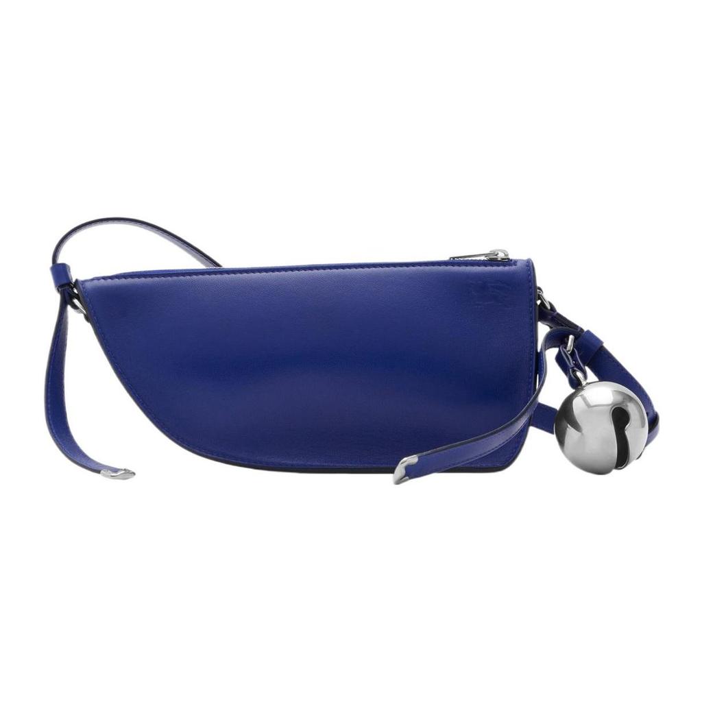Burberry Adjustable Leather Strap Zipper Closure Lambskin Crossbody Shoulder Bag Women bags Knight-Blue 80788571