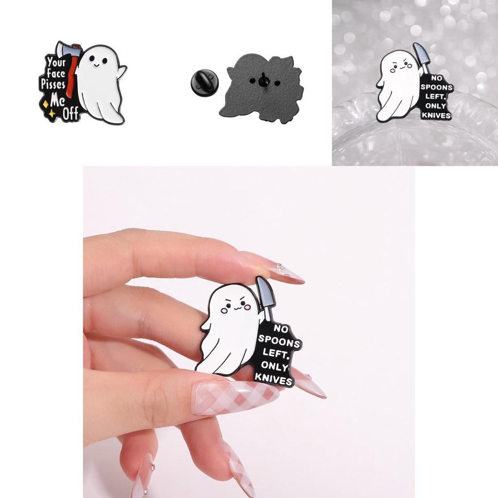 Stylish Multi-functional Cartoon Character Pin Brooch Crafted From Alloy Ideal For Unique Fashion Accessory