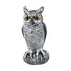 Owl Bird For Sculpture for Outdoor Garden Balcony Porch 24.38x11.94cm
