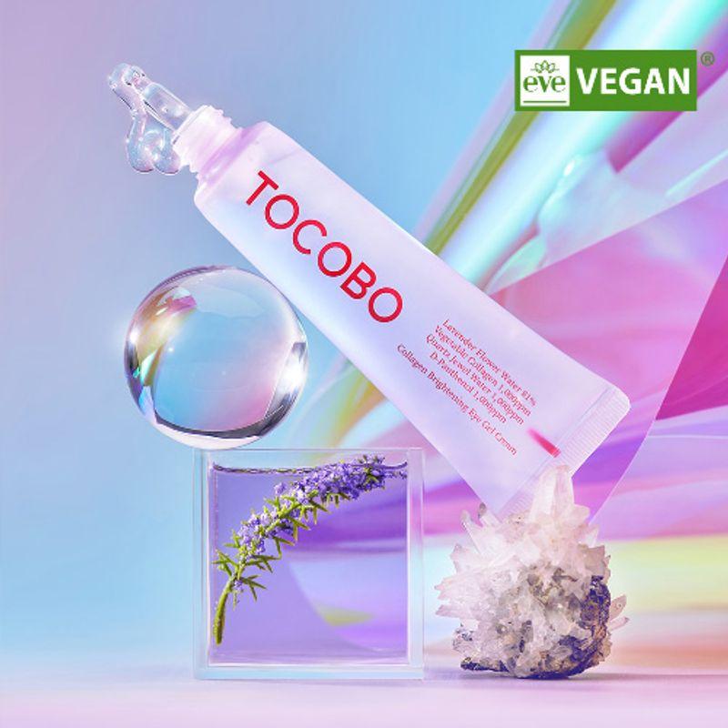 TOCOBO Crème gel éclaircissante pour les yeux au collagène 30 ml