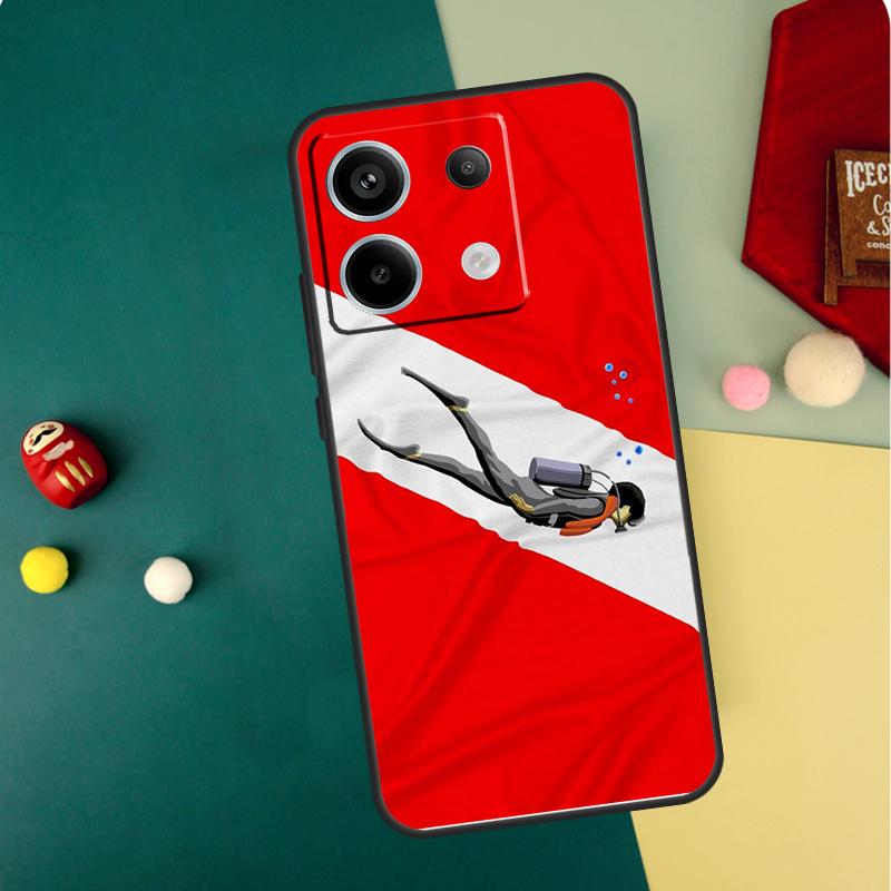 

Scuba Diver Diving Case For Xiaomi Redmi Note 13 11 8 9 10 12 Pro 12S 11S 10S 9S Redmi 13C 9C 10C 12C Cover Redmi Note 13 Pro 4G