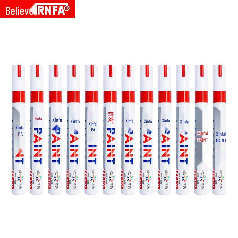 TRNFA TN-110 Oil-Based Paint Marker красный