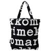 Marimekko Logo Notko Tragetasche, Schwarz x Off-White (99)