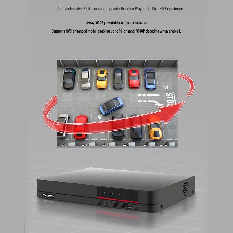 Hikvision Q-Series 8-Channel 1-Bay 4G NVR