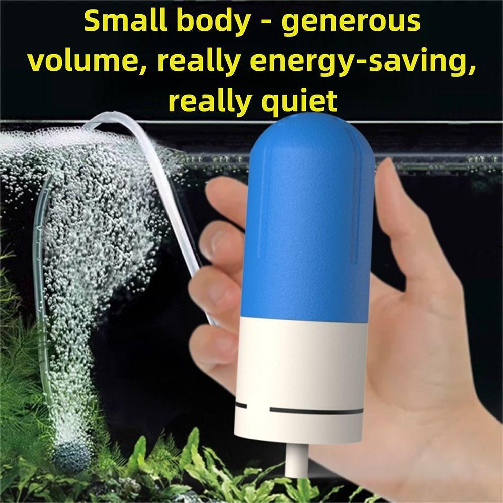 USB Charging Aquarium Oxygen Air Pump Ultra Quiet Oxygen Aerator Air Compressor Aerator  Aquarium