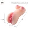 Jucării sexuale pentru adulți cu masturbatoare masculine cu păsărică de buzunar texturată realistă 3D și stroker sexual pentru anus strâns