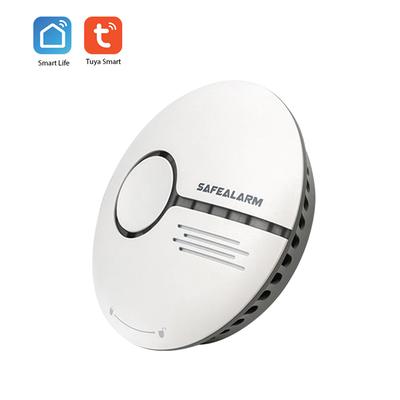Wifi ανιχνευτής καπνού Έξυπνος αισθητήρας συναγερμού πυρκαγιάς Ασύρματο σύστημα ασφαλείας Smart Life Tuya APP Έλεγχος Έξυπνο σπίτι για το σπίτι Κουζίνα/Κατάστημα/Ξενοδοχείο/Εργοστάσιο