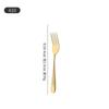 Cross 304 Stainless Steel Star Diamond Tableware Set: Steak Knife, Fork, Spoon, and Teaspoon for Home and Hotel Use