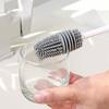 Multi-function Long Handle Scrubber Milk Bottle Brush Cup Scrubber Cleaning Tool Glass Cleaner