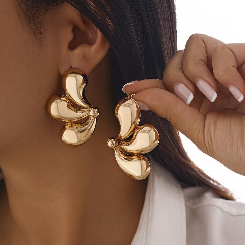 

Новая Мода Полубабочка Женские Подвесные Серьги Золотой Цвет Крылья Животных Необычные Серьги для Женщин Модная Бижутерия для Ушей