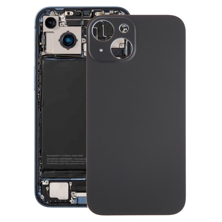 

For iPhone 15 Glass Battery Back Cover жовтий