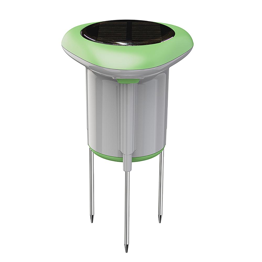 

Solar Soil Sensor Tester Planting Moisture Temperature and Humidity Meter IP66 Grade APP Remote Monitor Detector for Garden зелёный