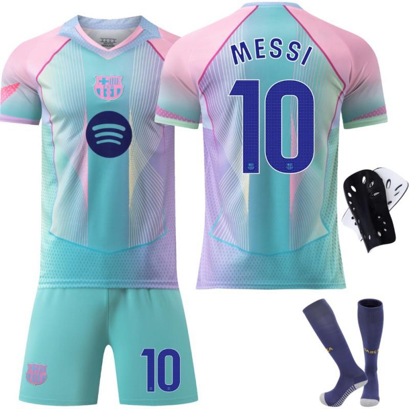 2526 Blue Edition Football Jersey No. 19 Yamal 9 Levan 8 Pedri 10 Set