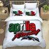 Motorcycle Fleet A-Aprilia Bedding Set Single Twin Full Queen King Size Bed Set Adult Kid Bedroom Duvet Cover Set Home Textiles